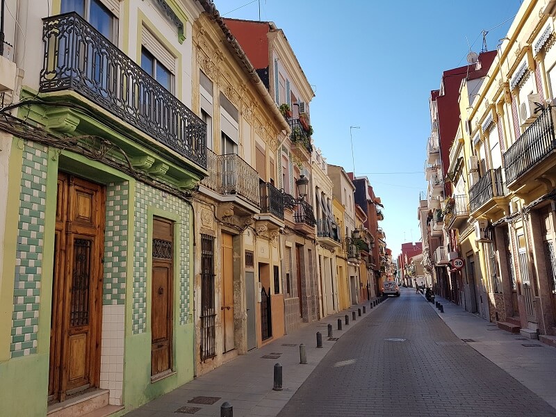 Houses Cabanyal Valencia