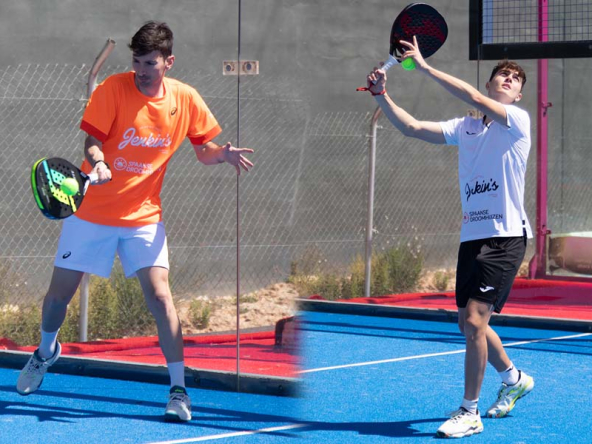 Padel professionals in Spain